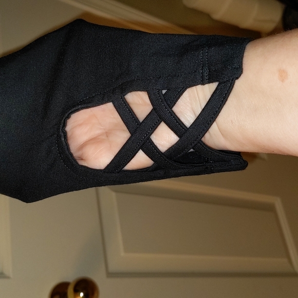 ❤️ OLD NAVY Black Leggings Large - Picture 4 of 7